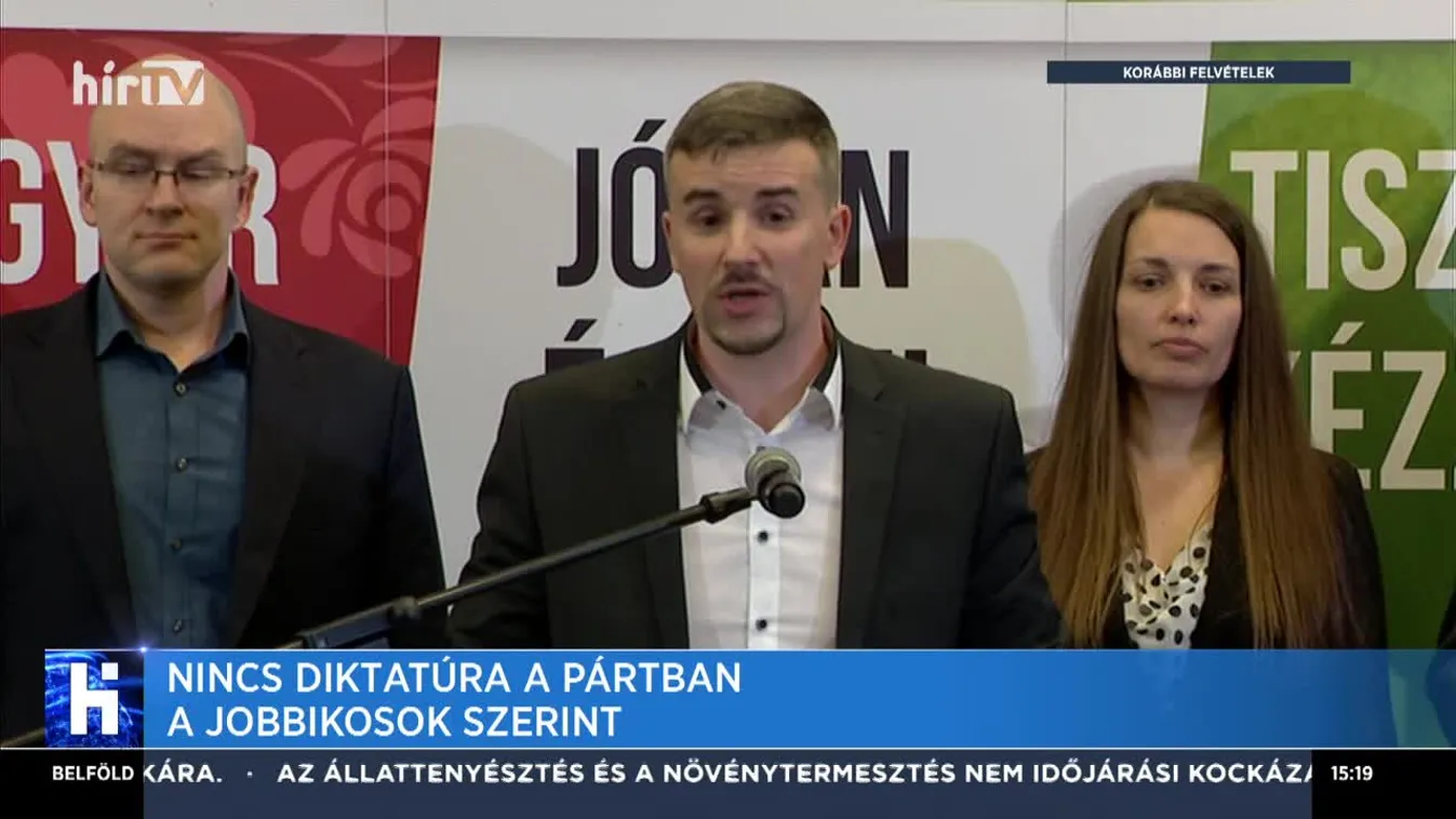 Nincs diktatúra a pártban a jobbikosok szerint