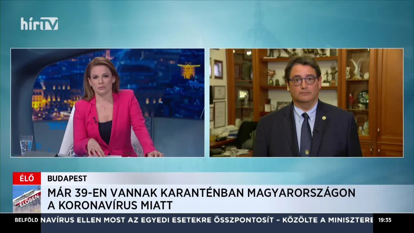 Magyarország élőben Prof. Dr. Merkely Bélával (2020-03-05)