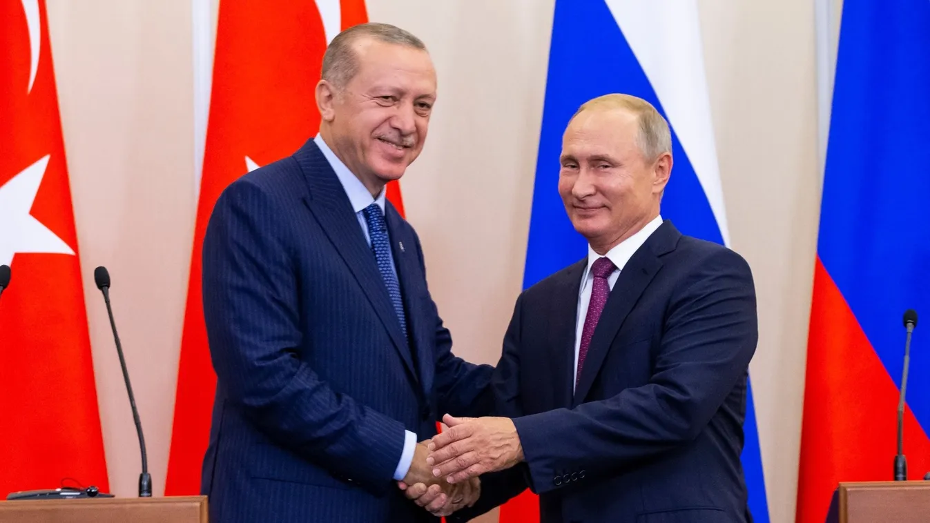 Putyin: a legfelsőbb szinten van szükség közvetlen orosz-török párbeszédre az idlíbi helyzet miatt