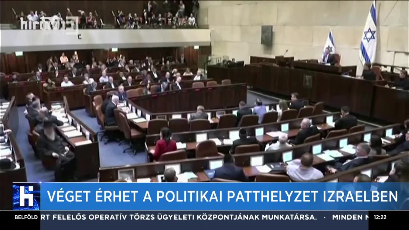Véget érhet a politikai patthelyzet Izraelben