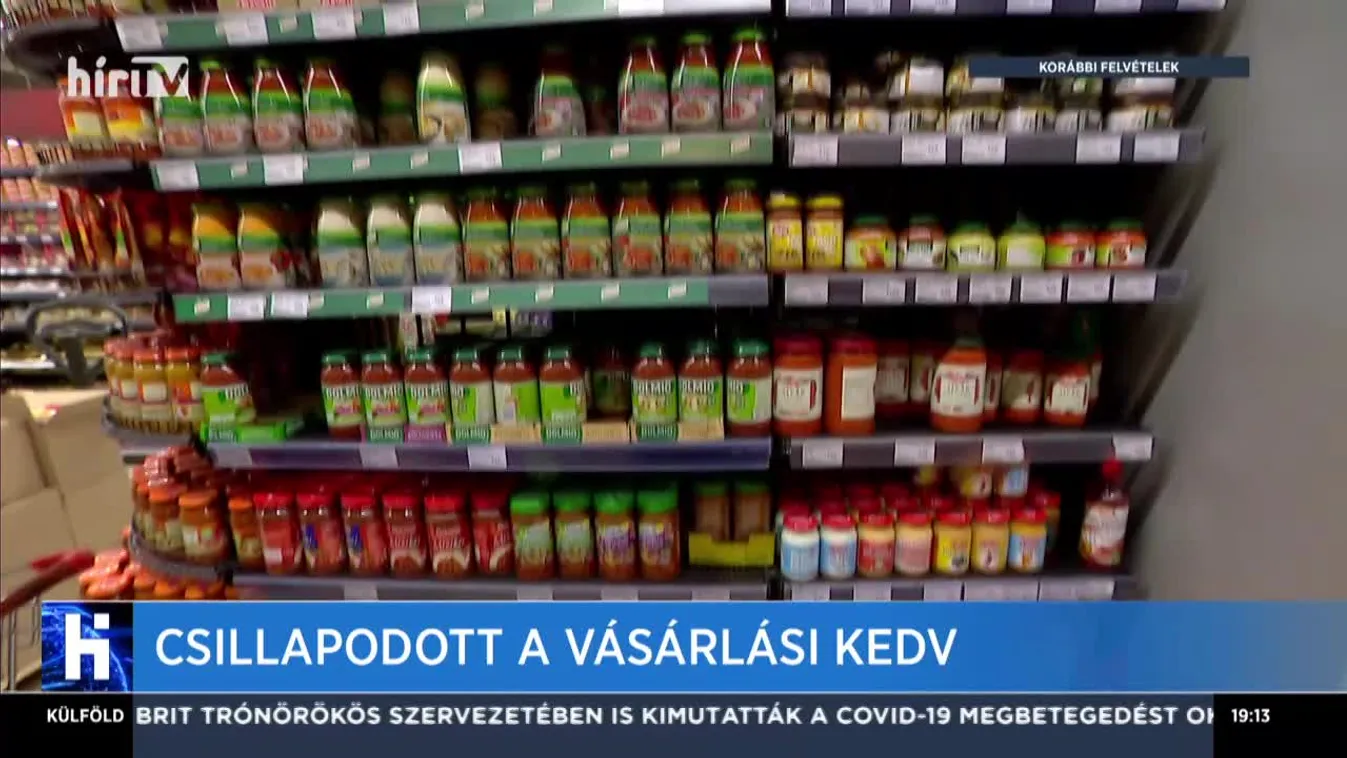 Csillapodott a vásárlási kedv