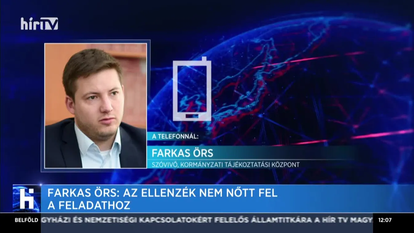 Farkas Örs: Az ellenzék nem nőtt fel a feladathoz