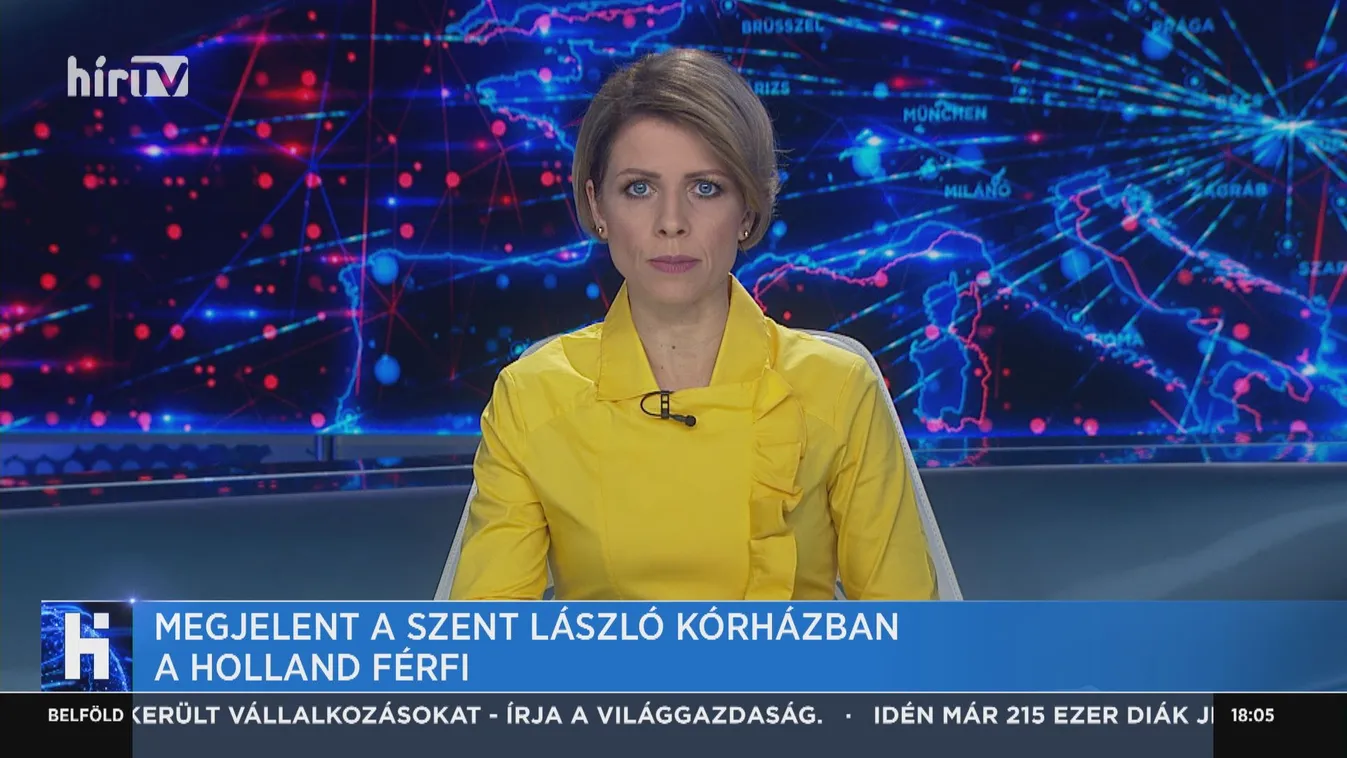 Koronavírus: Megjelent a Szent László Kórházban a holland férfi