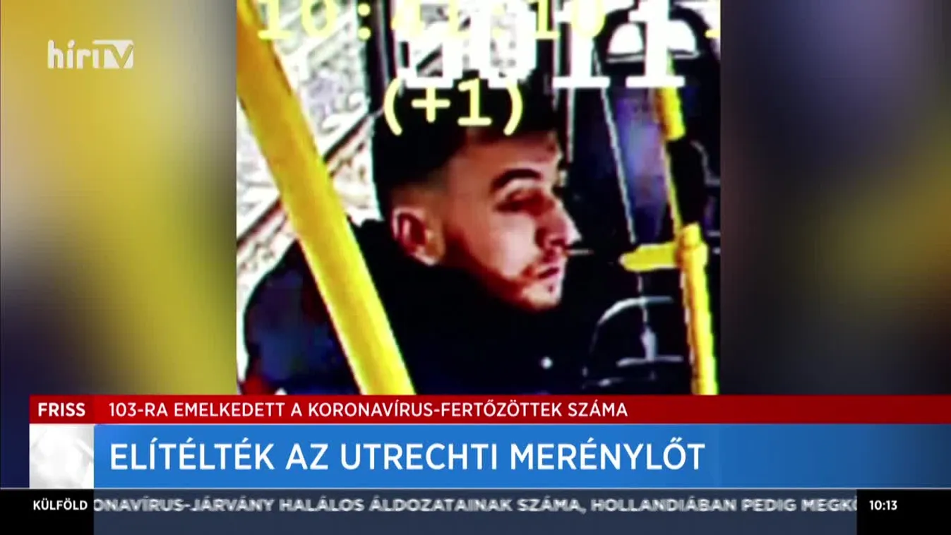 Elítélték az utrechti merénylőt