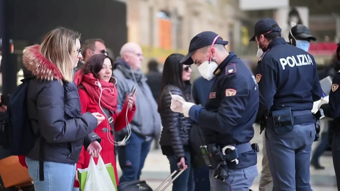 Karantén alatt egész Olaszország