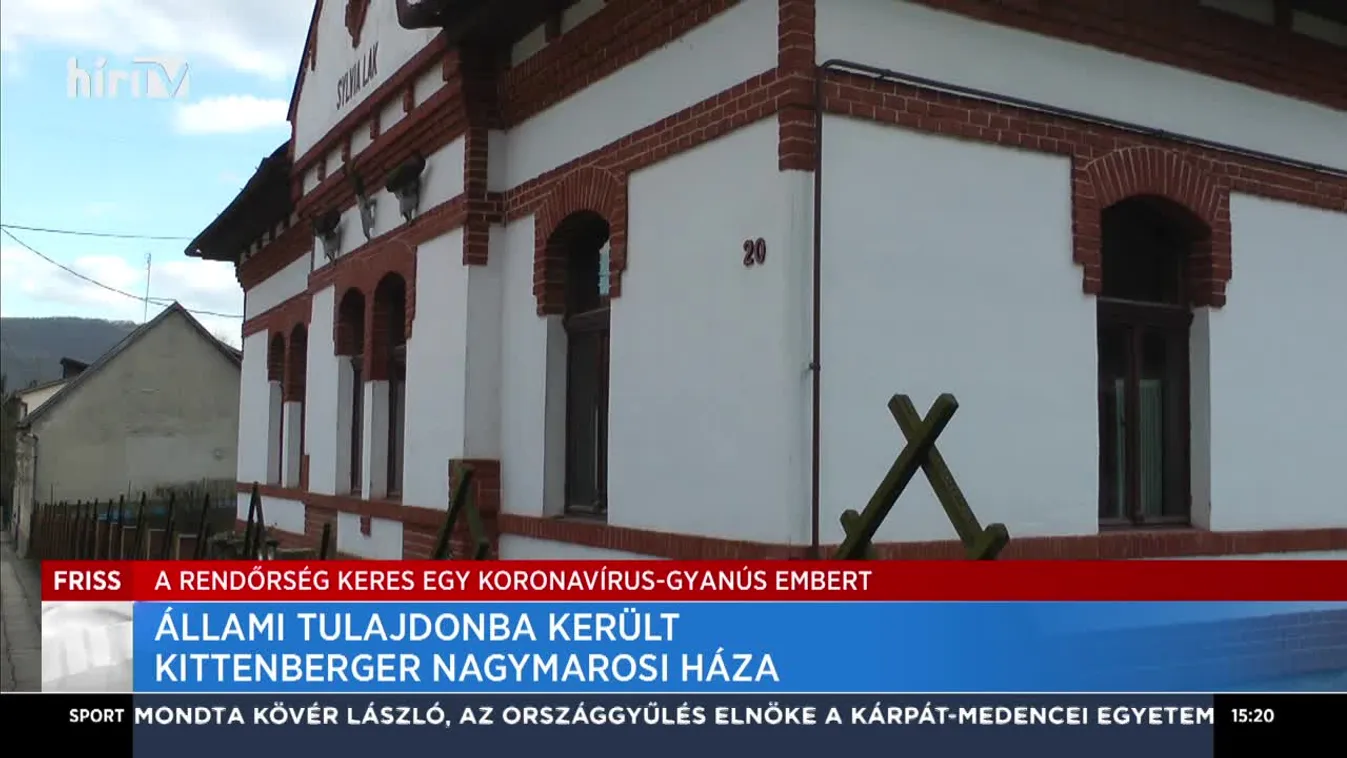 Állami tulajdonba került Kittenberger nagymarosi háza