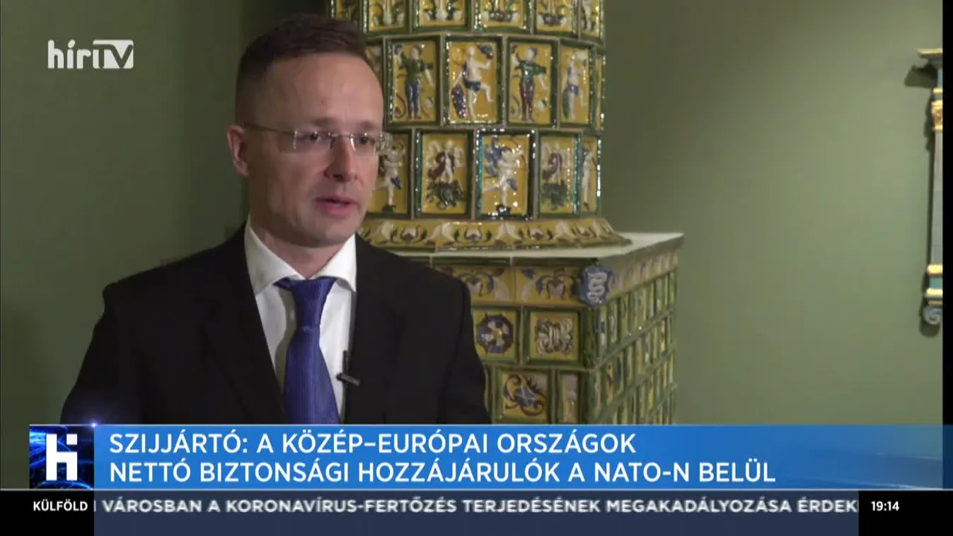 Szijjártó: A közép-európai országok immár "nettó biztonsági hozzájárulók" a NATO működésében