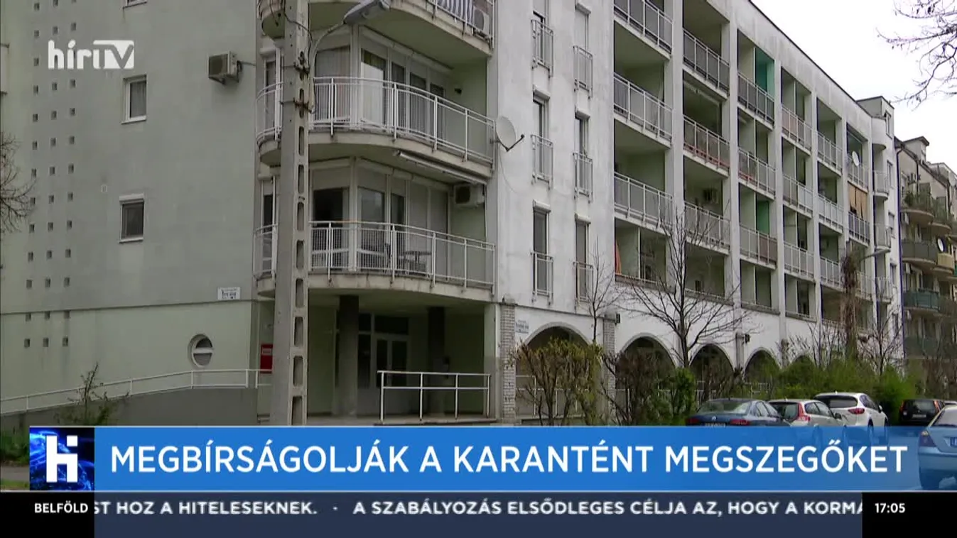 Megbírságolják a karantént megszegőket