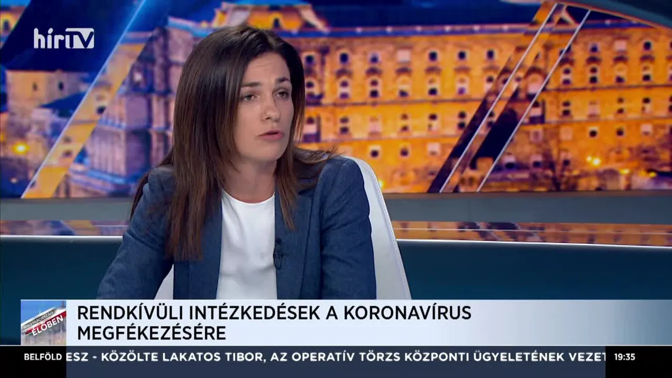 Magyarország élőben Varga Judittal (2020-03-16)