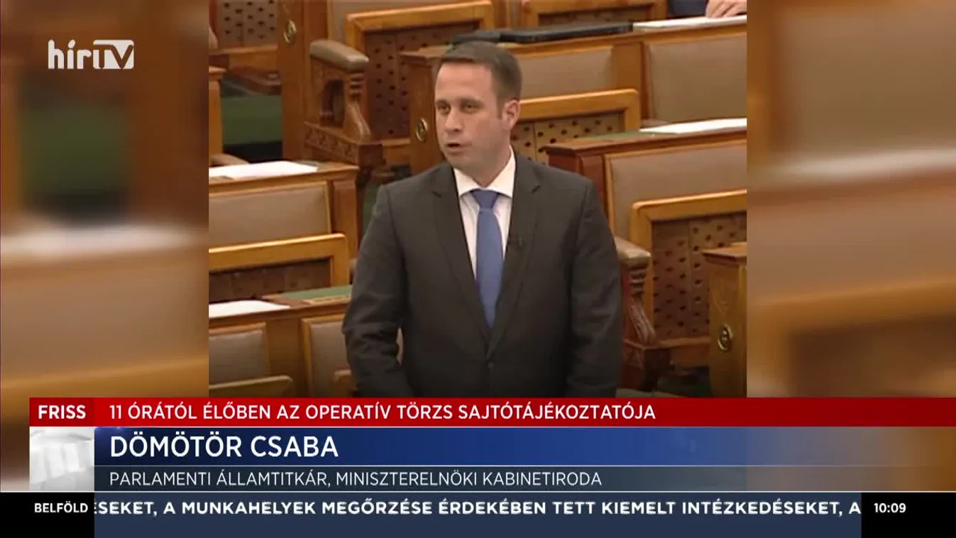 Dömötör Csaba: Mindenkinek köszönet jár, aki betartja a szabályokat