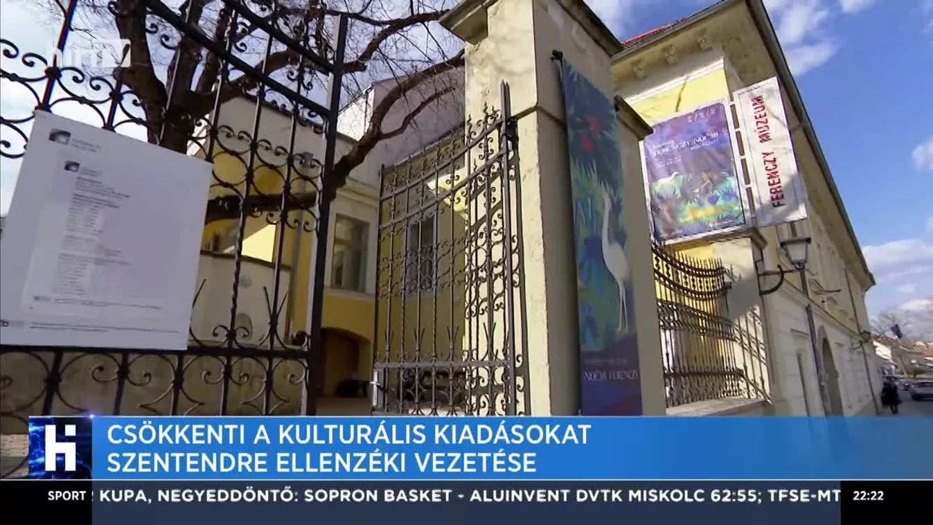 Csökkenti a kulturális kiadásokat Szentendre ellenzéki vezetése