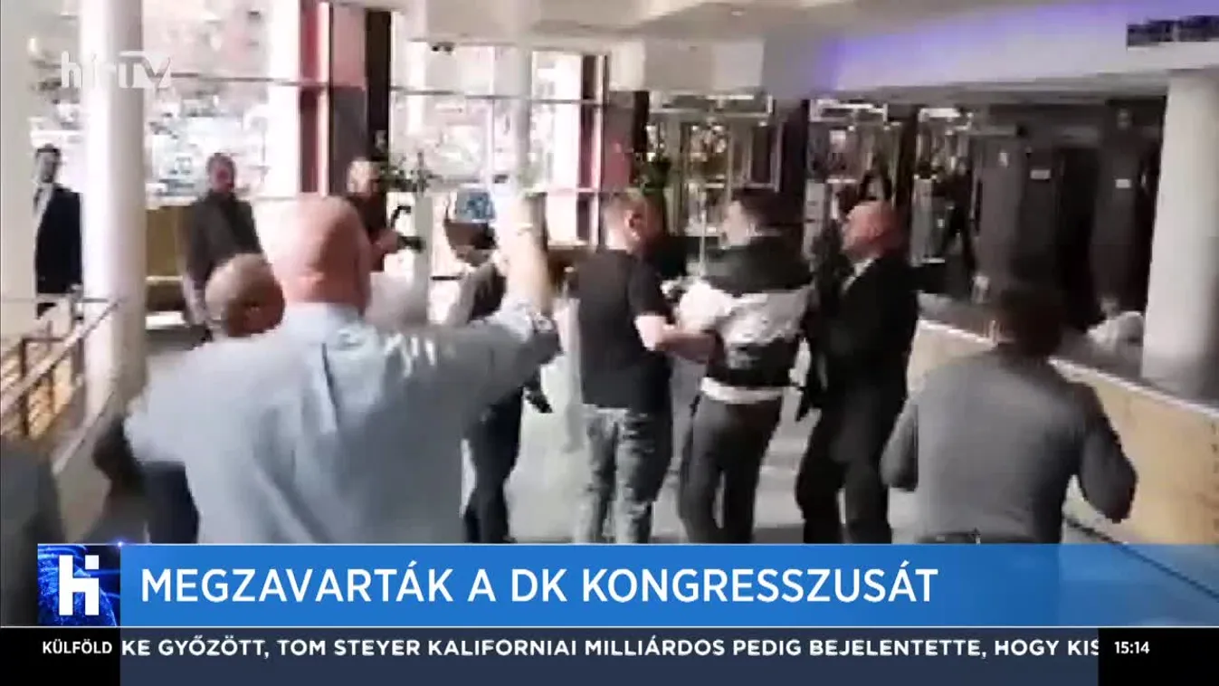 Megzavarták a DK kongresszusát