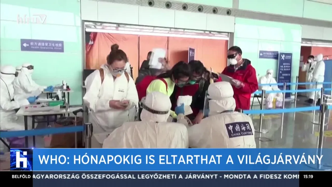 WHO: Hónapokig is eltarthat a világjárvány