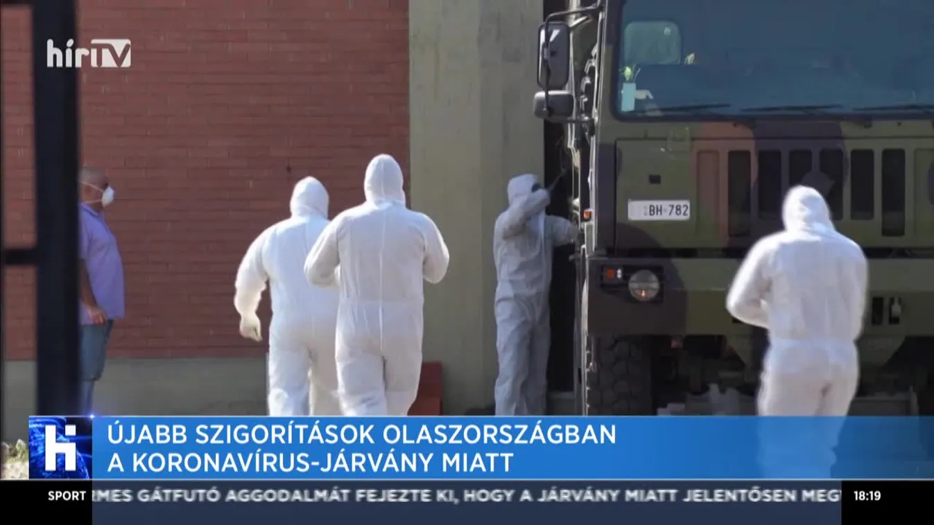 Újabb szigorítások Olaszországban a koronavírus-járvány miatt