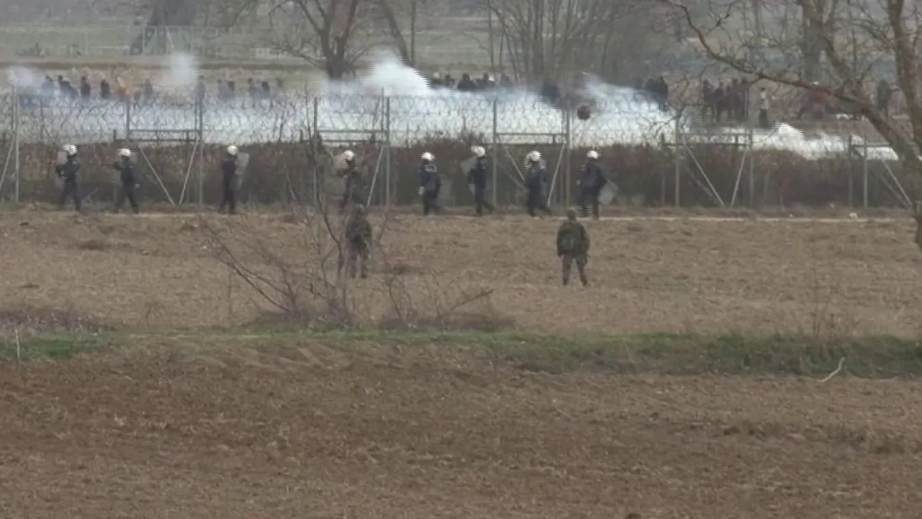 Ismét át akartak törni a görög-török határon az illegális bevándorlók