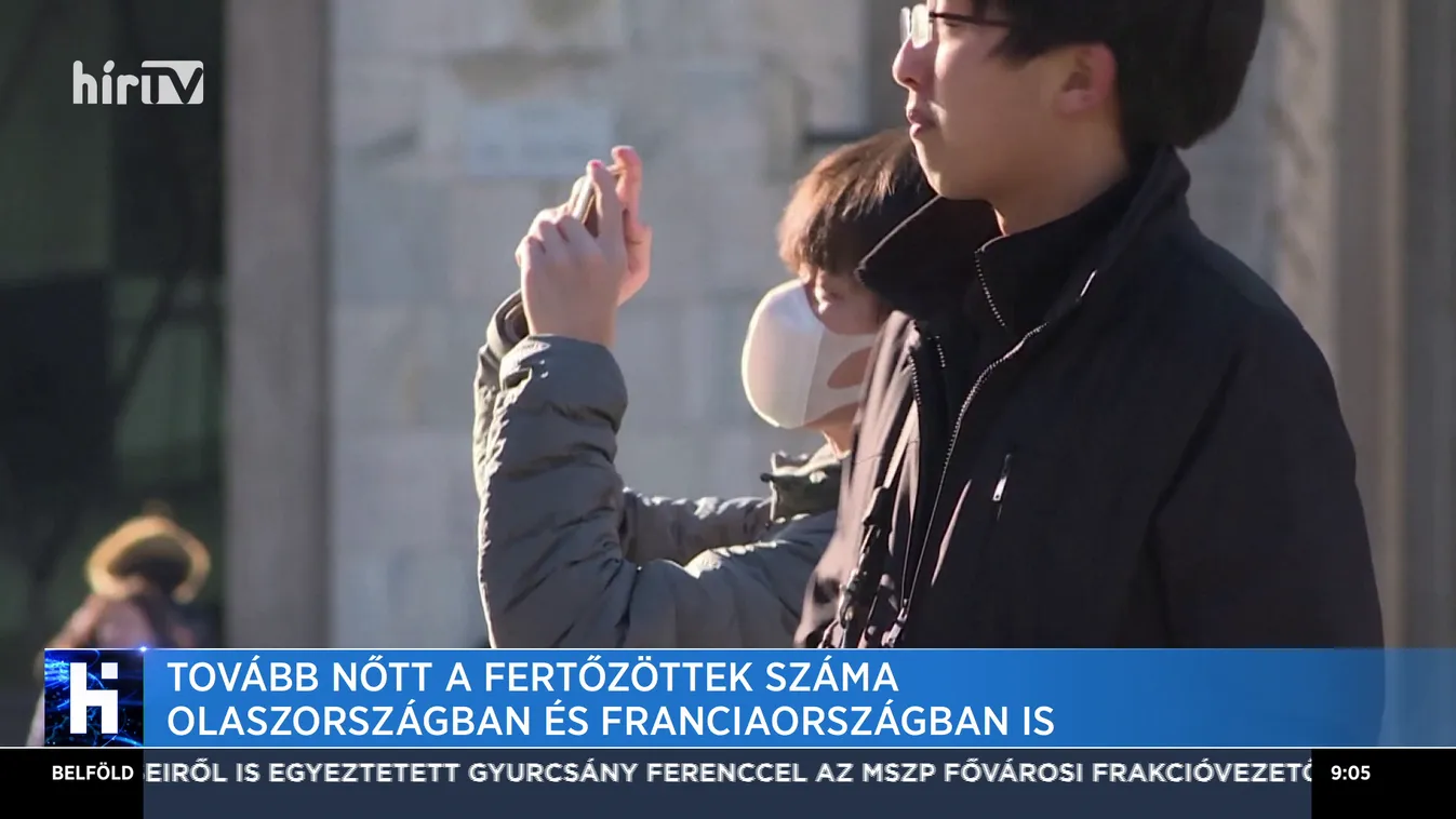 Tovább nőtt a fertőzöttek száma Olaszországban és Franciaországban is