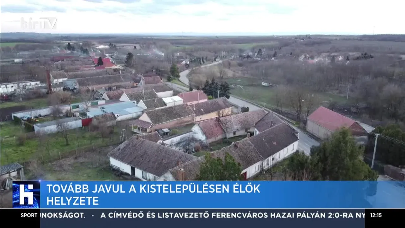 Tovább javul a kistelepülésen élők helyzete