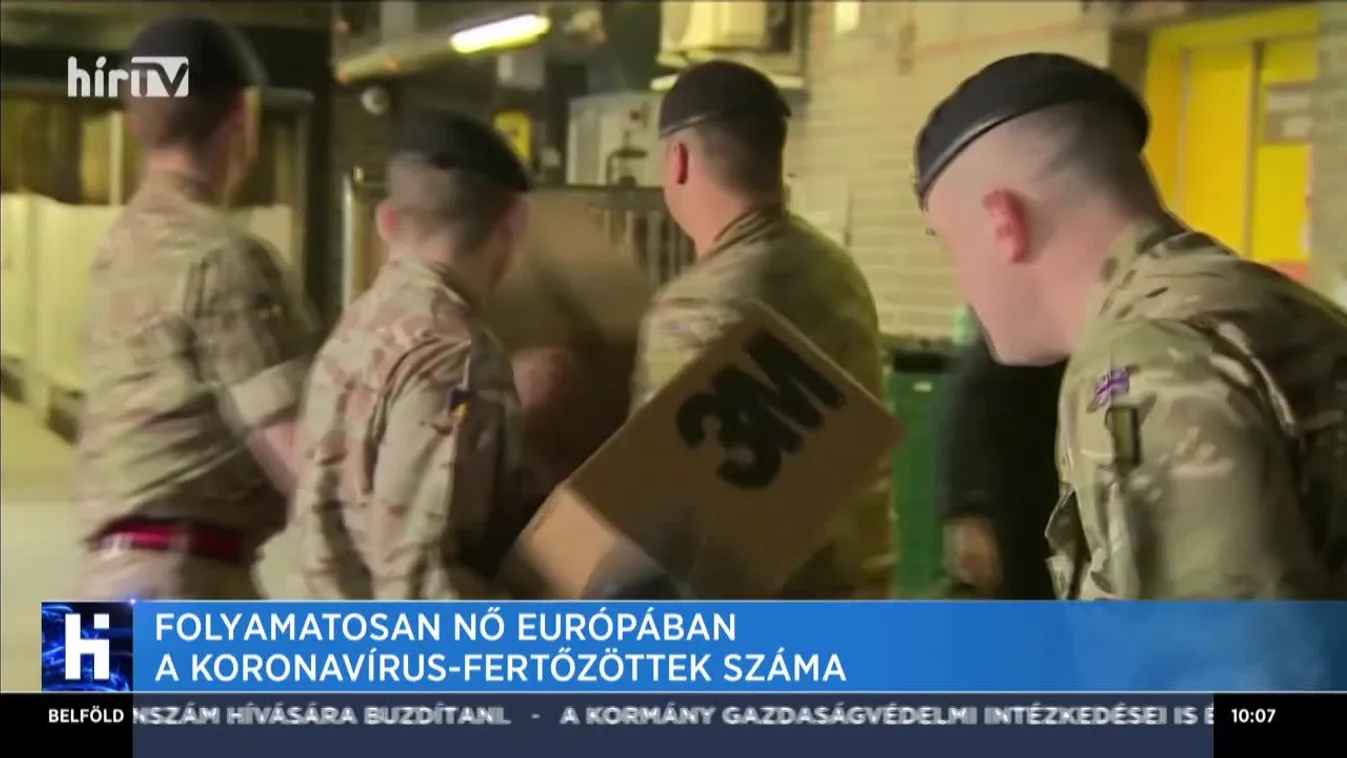 Folyamatosan nő Európában a koronavírus-fertőzöttek száma