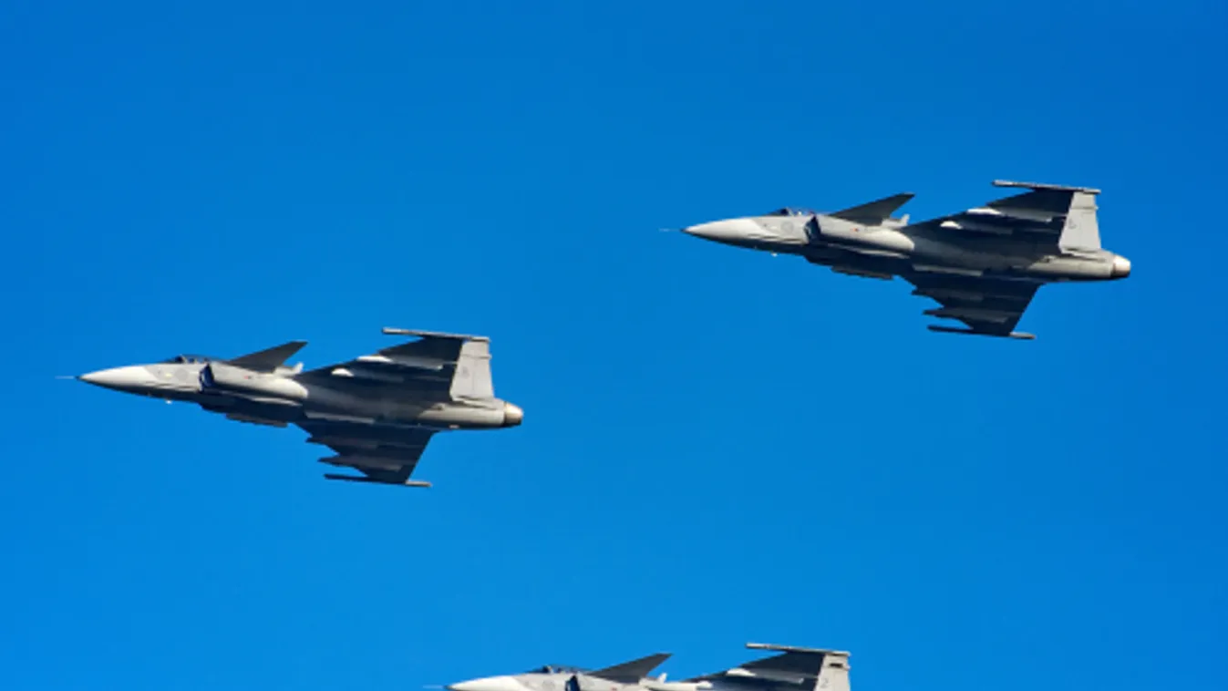 Éjszakai kiképzést tartanak a Gripenek - A Honvédelmi Minisztérium közleménye