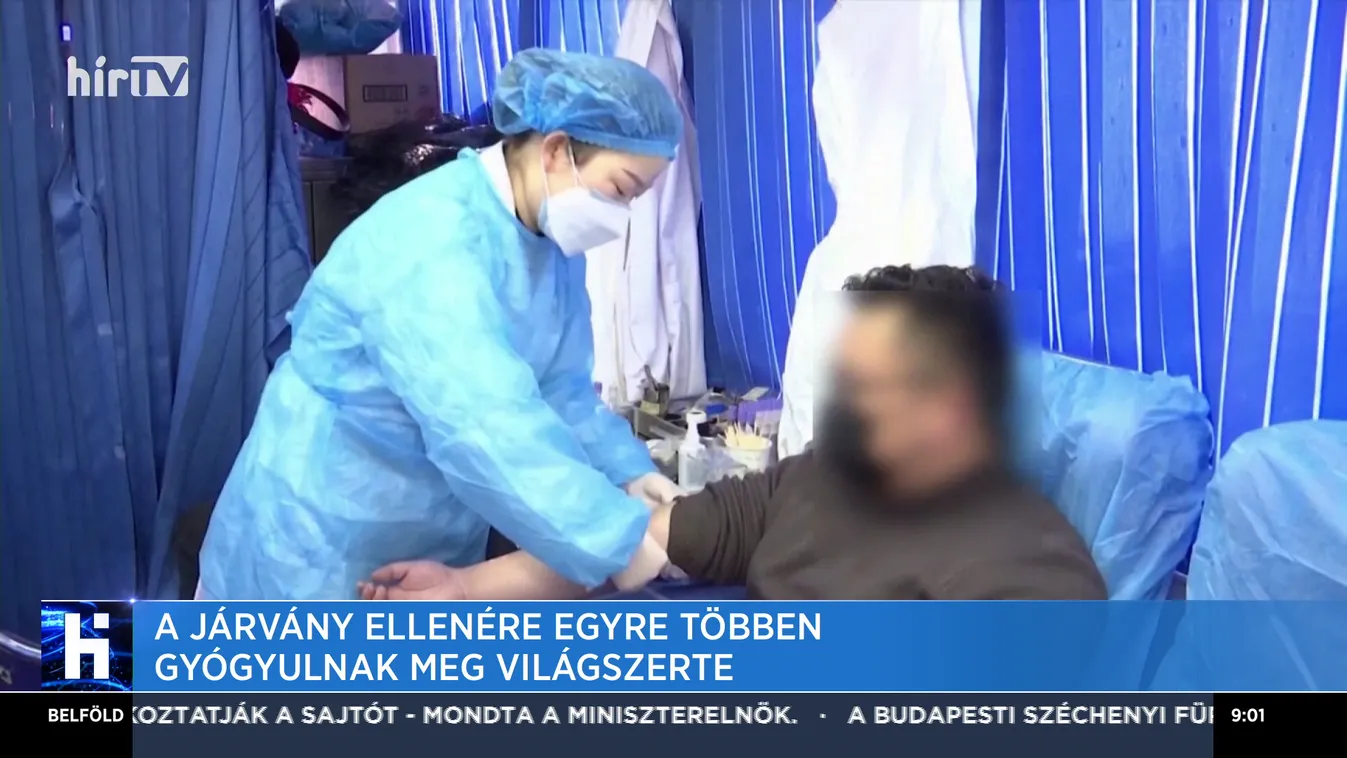 A járvány ellenére egyre többen gyógyulnak meg világszerte
