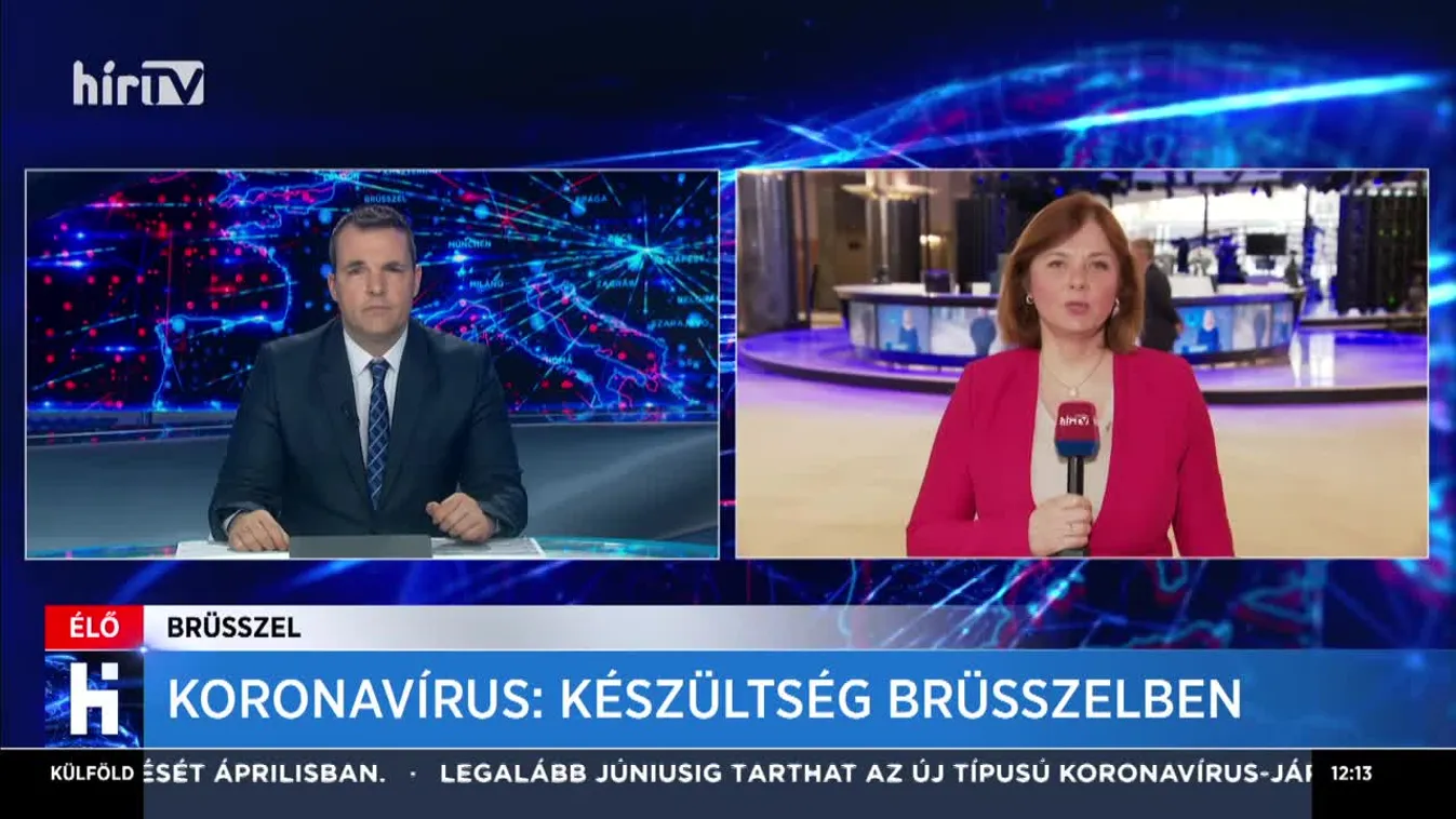 Koronavírus: Készültség Brüsszelben