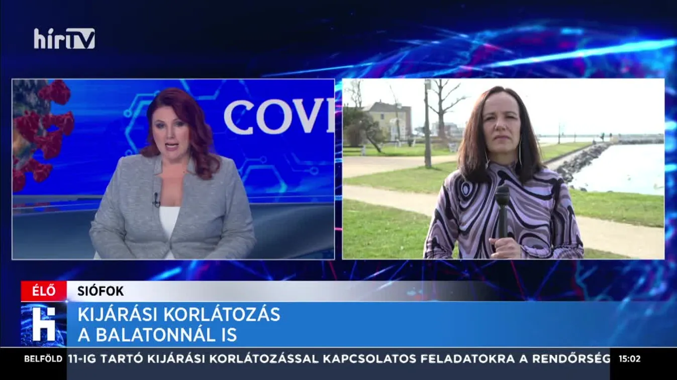 Kijárási korlátozás a Balatonnál is