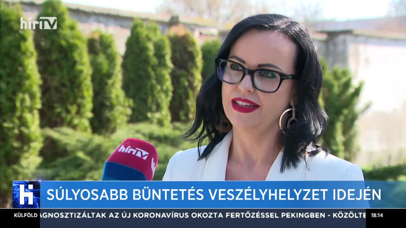 Súlyosabb büntetés veszélyhelyzet idején