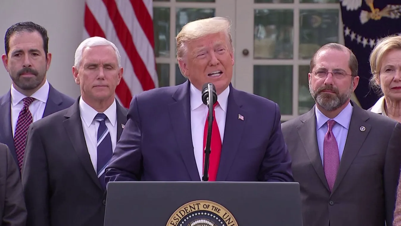 Országos szükségállapotot hirdetett az amerikai elnök a koronavírus-járvány miatt