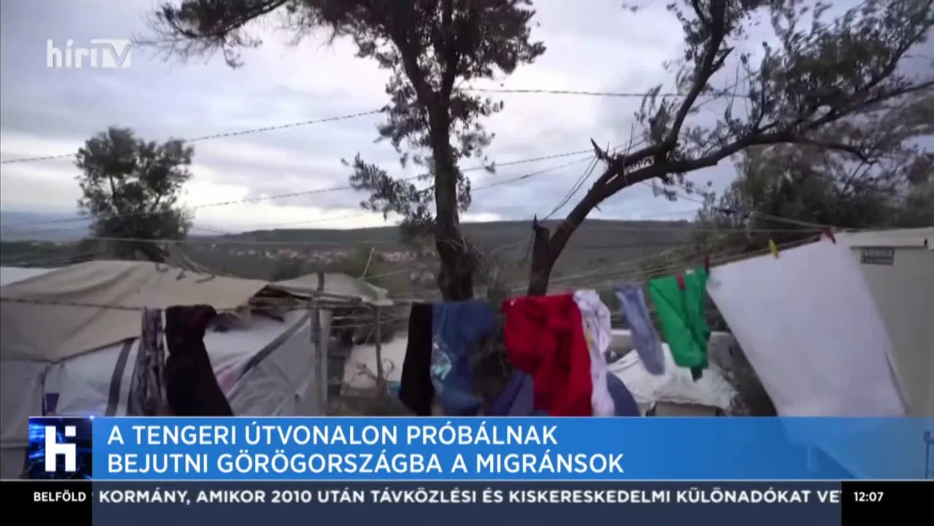 A tengeri útvonalon próbálnak bejutni Görögországba a migránsok