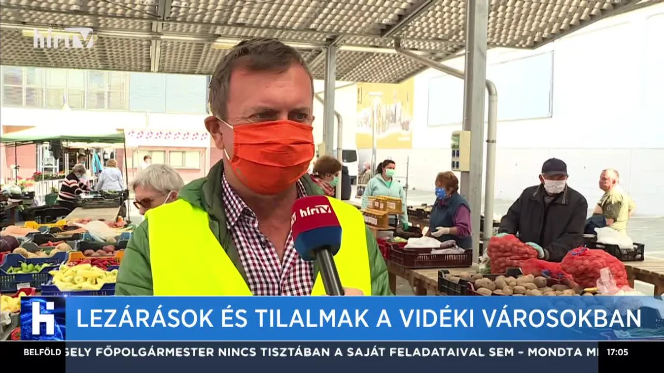 Lezárások és tillmak a vidéki városokban