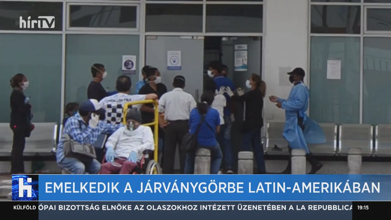 Emelkedik a járványgörbe Latin-Amerikában