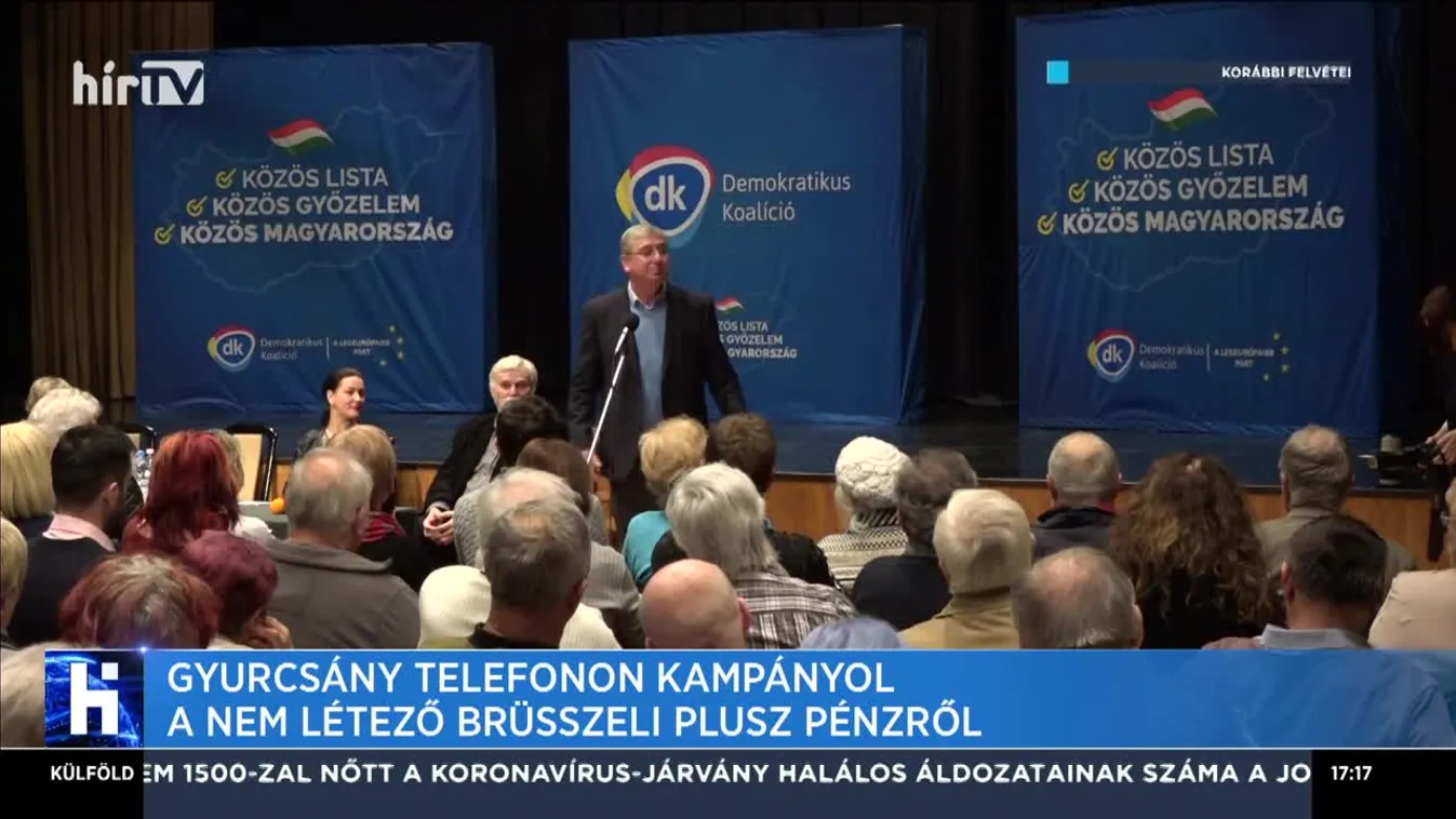 Gyurcsány telefonon kampányol a nem létező brüsszeli plusz pénzről