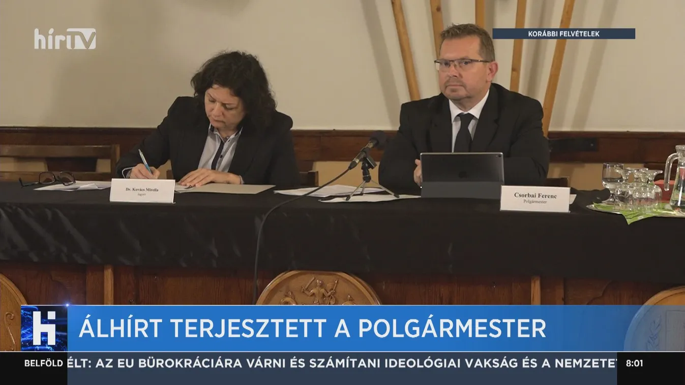 Álhírt terjeszt a polgármester