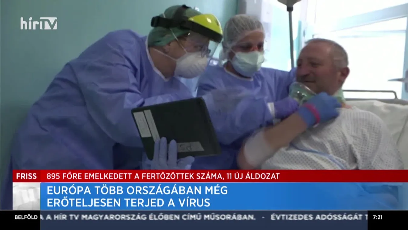 Európa több országában még erőteljesen terjed a vírus
