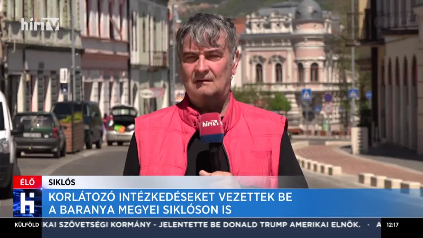 Korlátozó intézkedéseket vezettek be Siklóson is