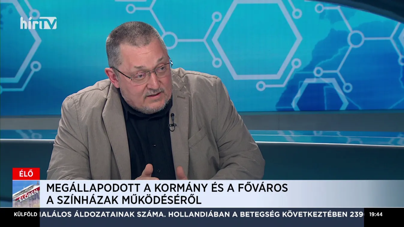 Vidnyánszky Attila: Nagy átalakítást és pusztítást tervezett a főváros új vezetése