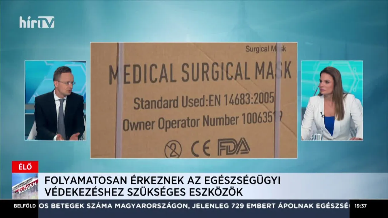 Magyarország élőben Szijjártó Péterrel (2020-04-16)