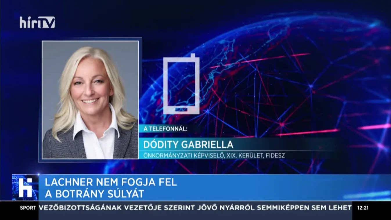 Dódity: Lackner nem fogja fel a botrány súlyát