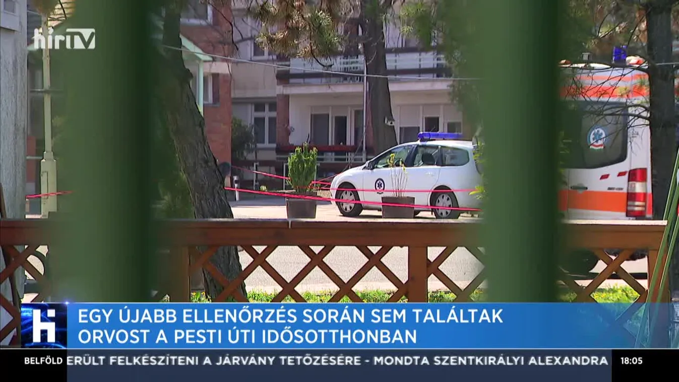 Egy újabb ellenőrzés során sem találtak orvost a Pesti Úti Idősek Otthonában