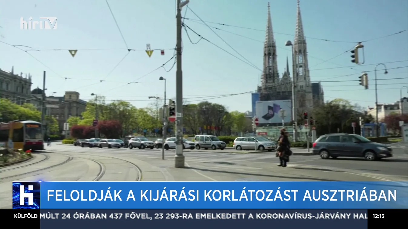 Feloldják a kijárási korlátozást Ausztriában
