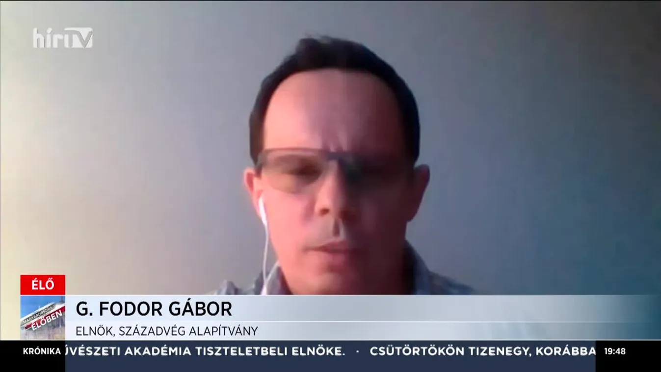Magyarország élőben G. Fodor Gáborral (2020-04-15)
