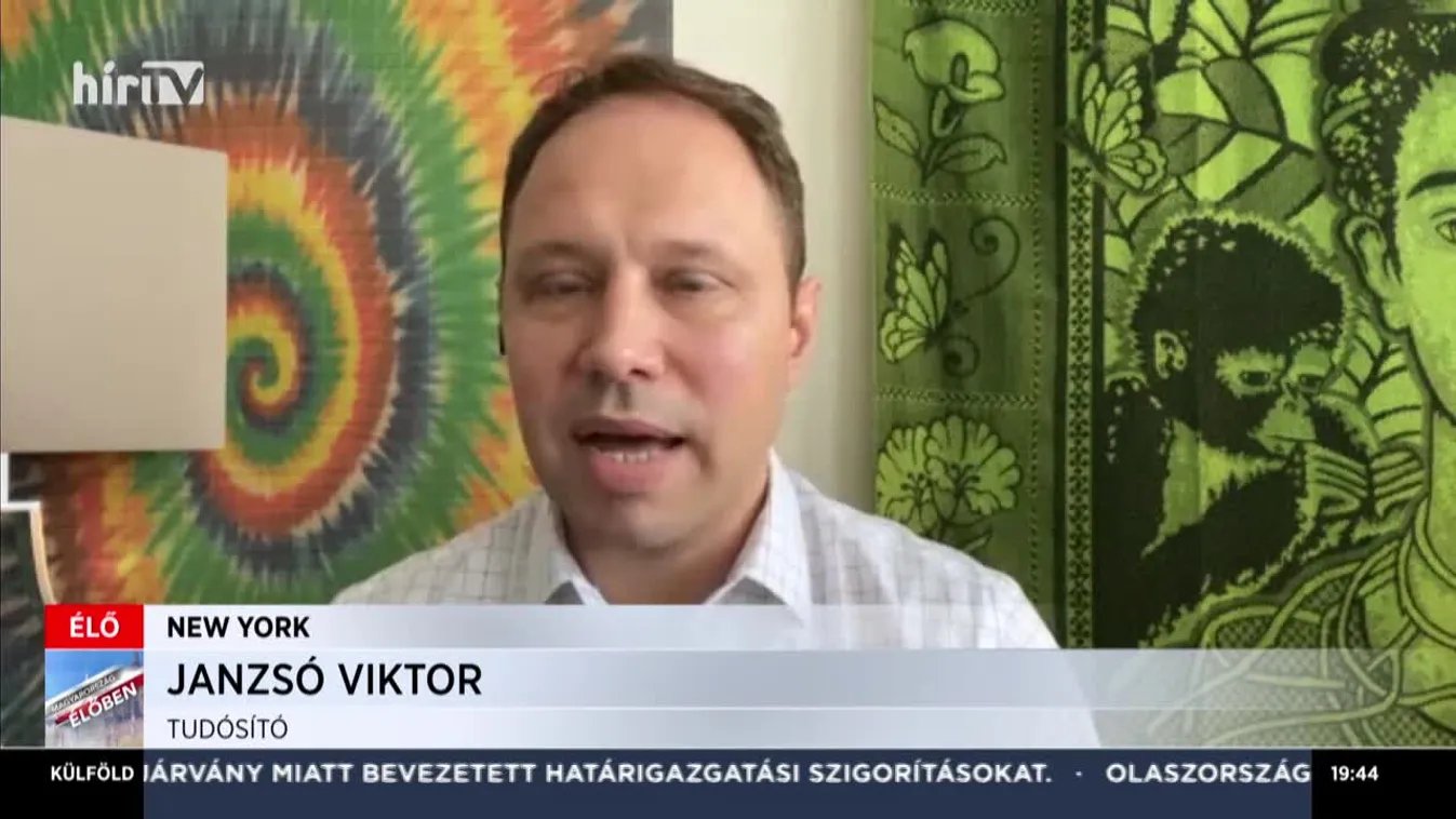 Janzsó Viktor: Csak New Yorkban több mint tízezer halottja van a koronavírus-járványnak (2020-04-15)
