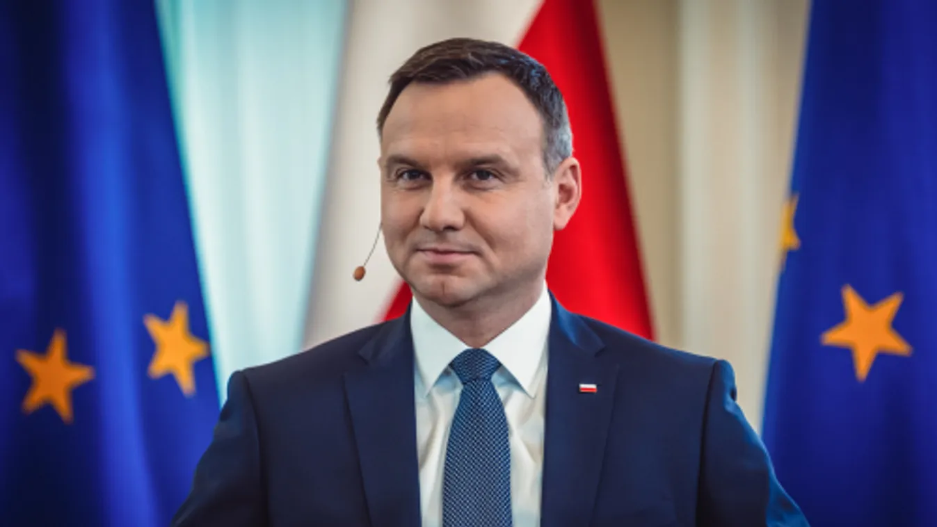 A járványválság legyőzését célzó tervvel fordult az európai államfőkhöz Andrzej Duda