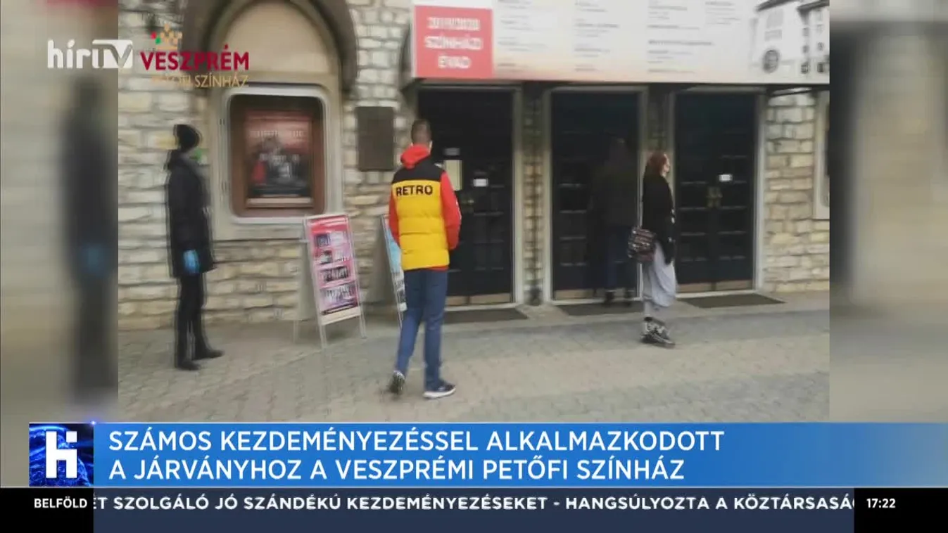 Számos kezdeményezéssel alkalmazkodott a járványhoz a Veszprémi Petőfi Színház