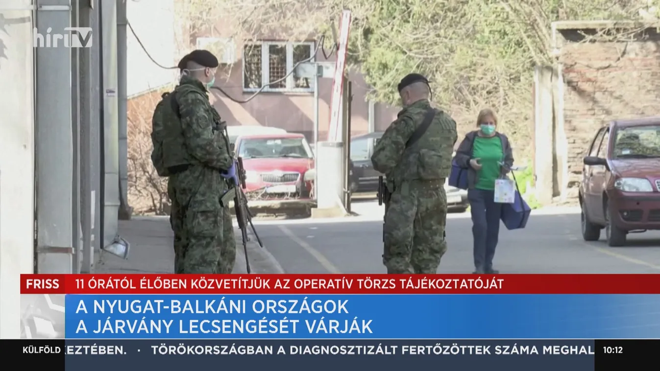 A nyugat-balkáni országok a járvány lecsengését várják