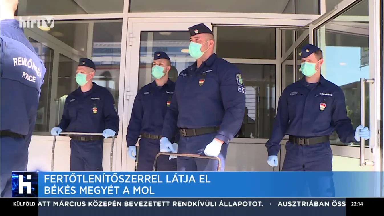 Fertőtlenítőszerrel látja el Békés megyét a MOL
