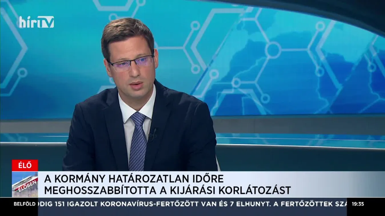 Magyarország élőben Gulyás Gergellyel (2020-04-10)
