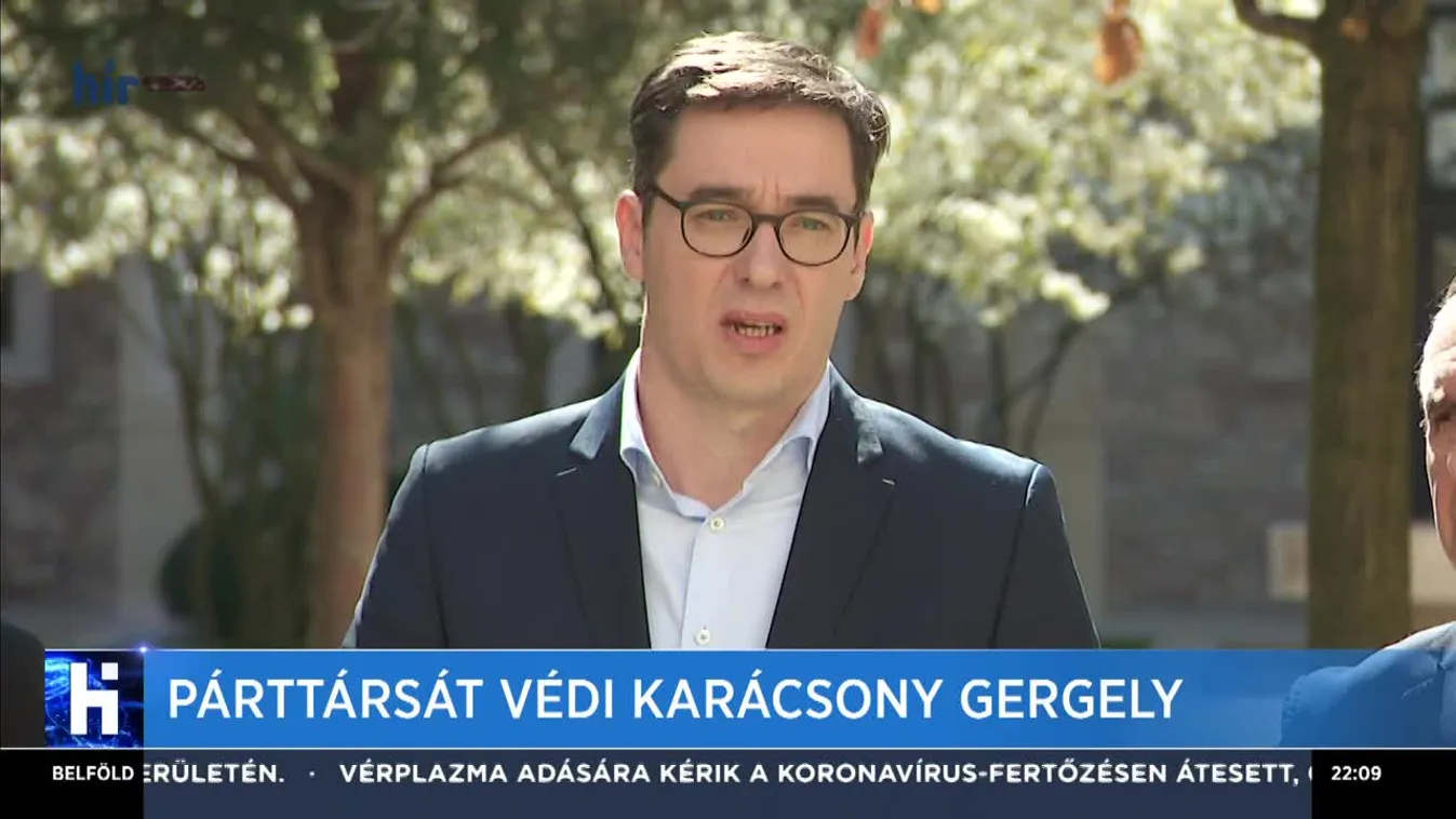 Párttársát védi Karácsony Gergely