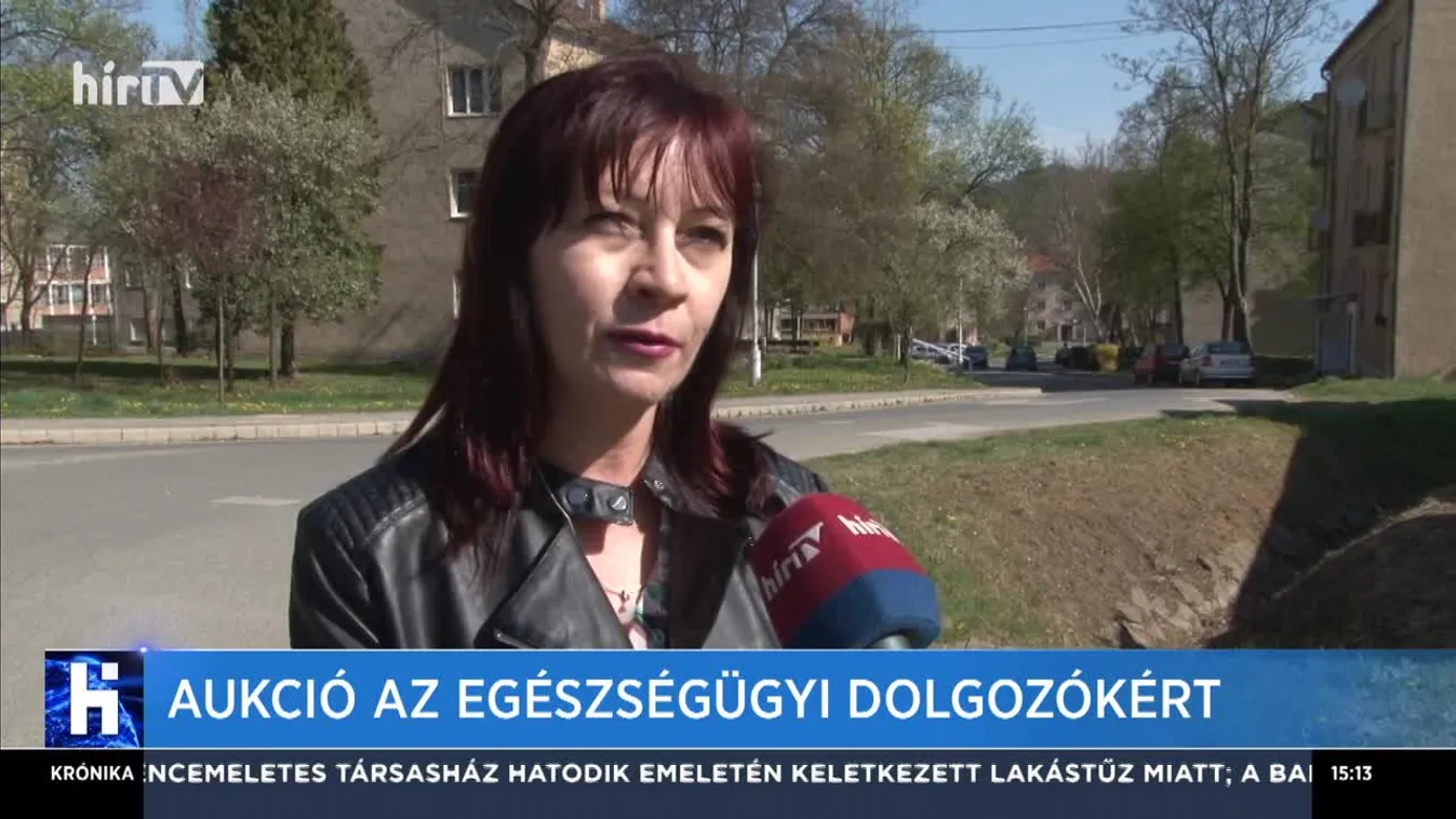 Aukció az egézségyügyi dolgozókért