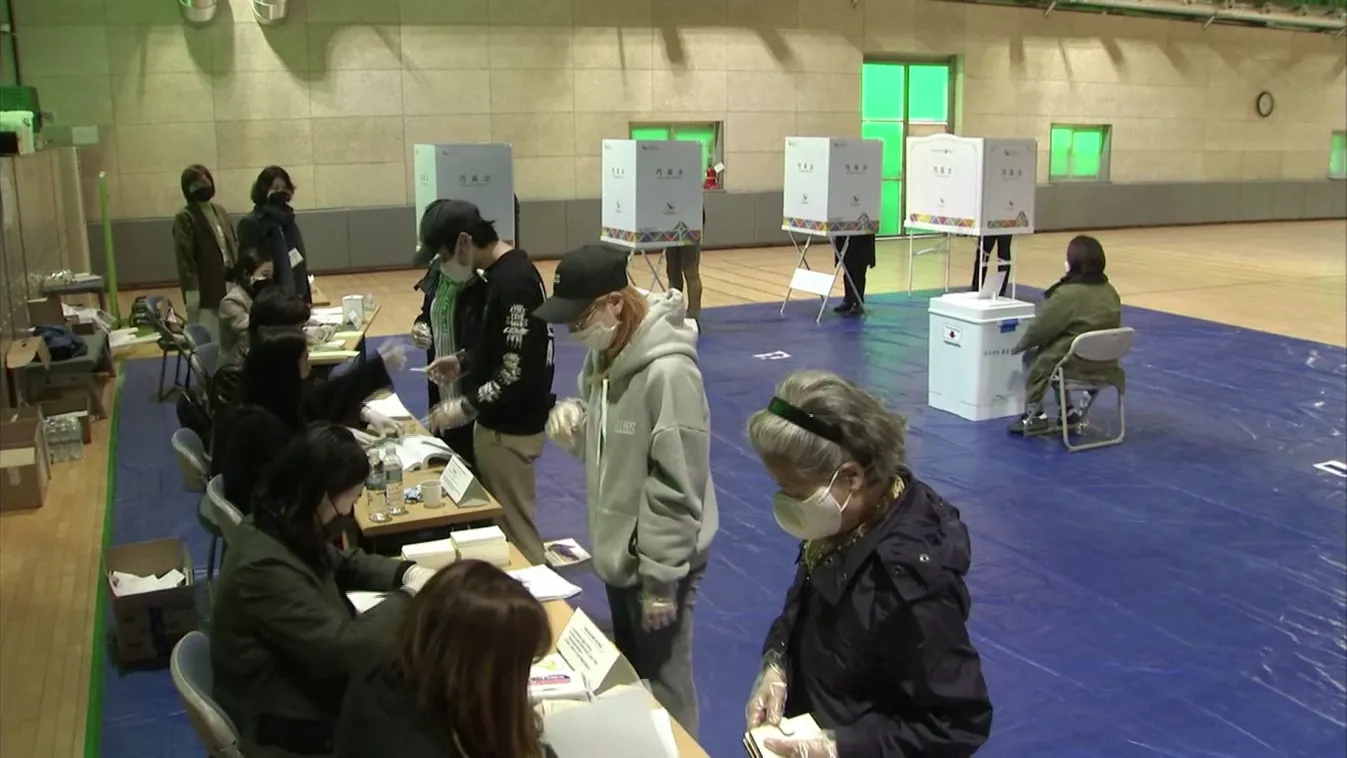 Parlamenti választást tartanak Dél-Koreában
